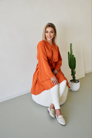 Blouse orange