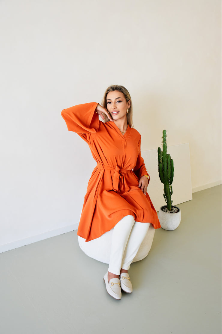 Blouse orange