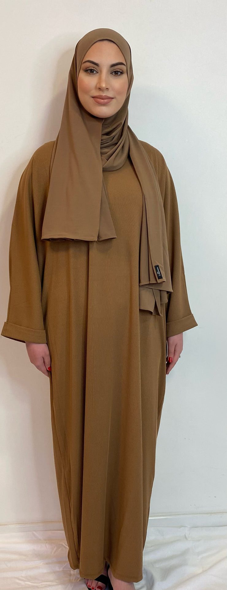 Baggy dress brown